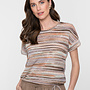 Geisha Top 62333-20 - 602 Aqua/Camel/Sand