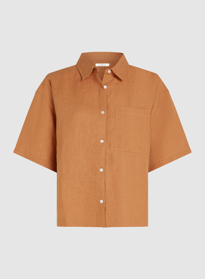 Circle Of Trust Blouse Liya S26_106_ - 2193 Rustic Orange