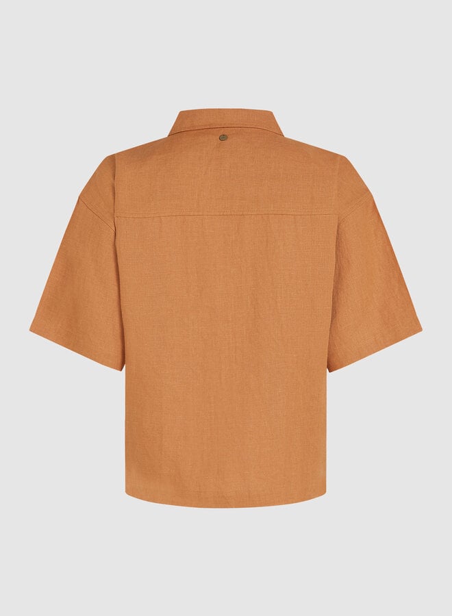 Circle Of Trust Blouse Liya S26_106_ - 2193 Rustic Orange