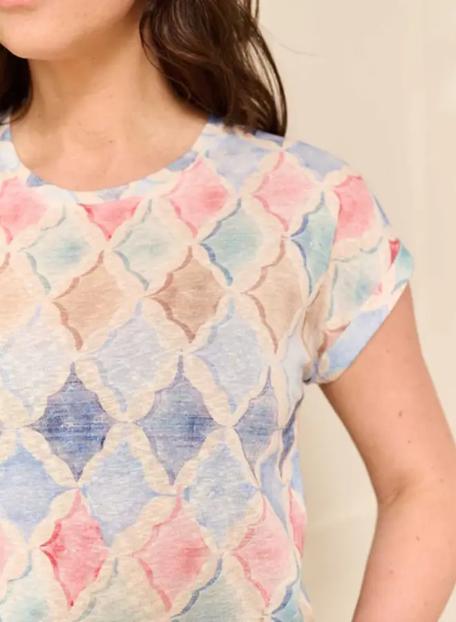 FOS Fashion T-Shirt Tienus 7742 - 420 Jeans