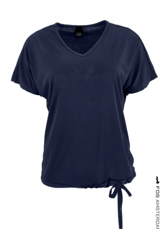 FOS AmsterdamT-Shirt Trudie 6061  - 410 Navy