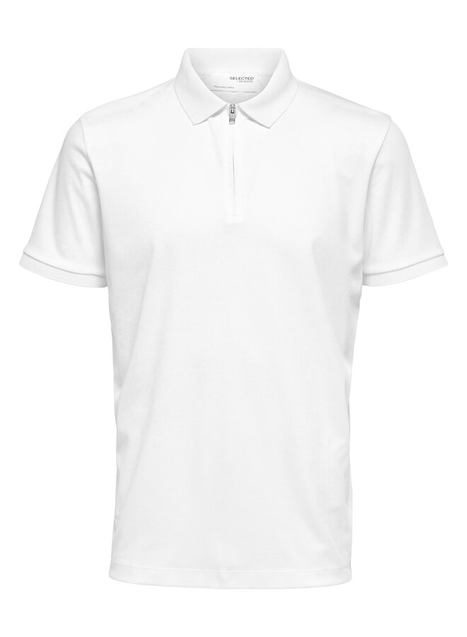 Selected Polo 16079026 - 3907392 Cloud dancer