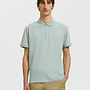 Selected Polo 16079026 - 4916458 Aqua Gray