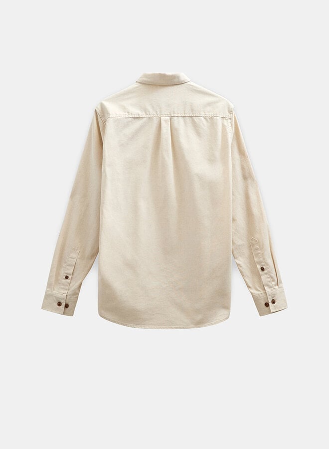 Anerkjendt Overhemd Lange Mouw AKLEIF 902423 - 5579 Brown rice melange