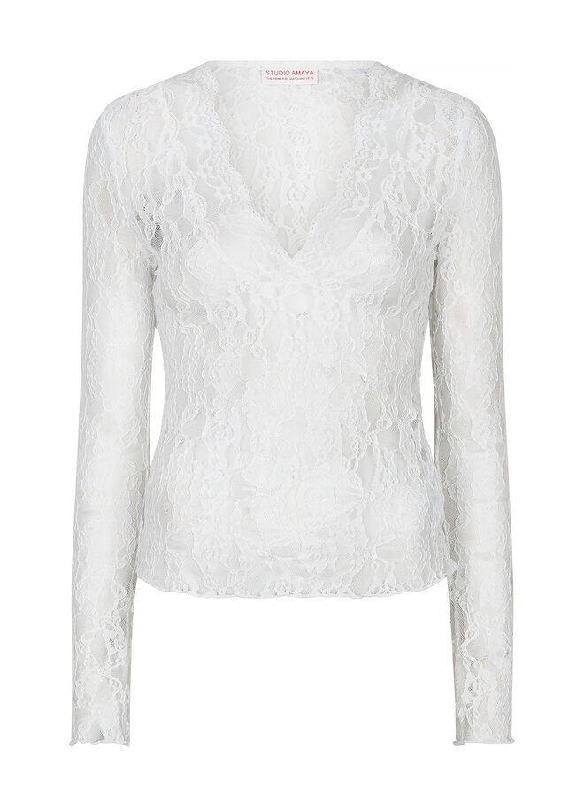 Studio Amaya Top Gemma 262-ST61 - 100 White