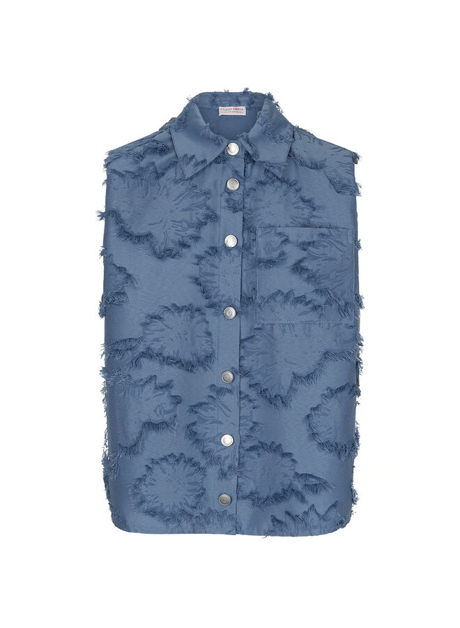 Studio Amaya Blouse Storm 262-ST14 - 400 Blue