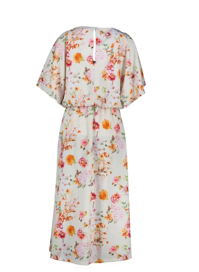 Amélie & Améiie Jurk Kateprint A607-Set77 - Gesso