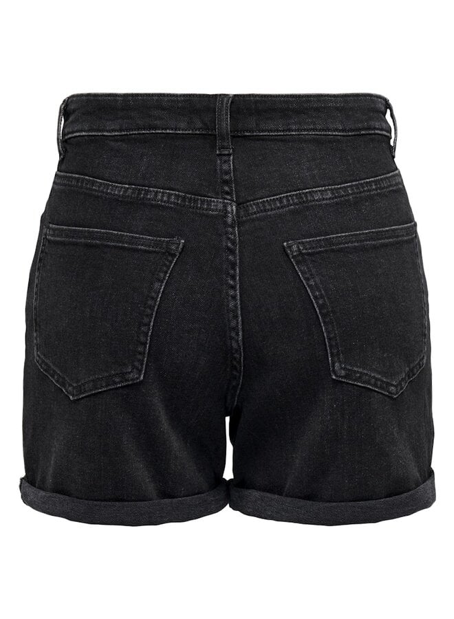 Only Korte Broek ONLJOSEPHINE 15321381 - Washed Black