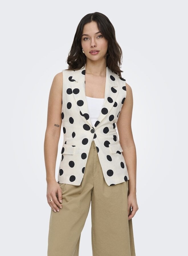 Gilet ONLVIESTA 15375017 - Cloud Dancer