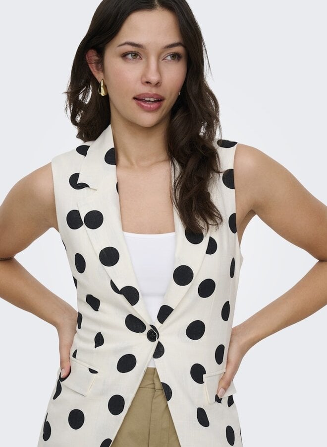 Only Gilet ONLVIESTA 15375017 - Cloud Dancer