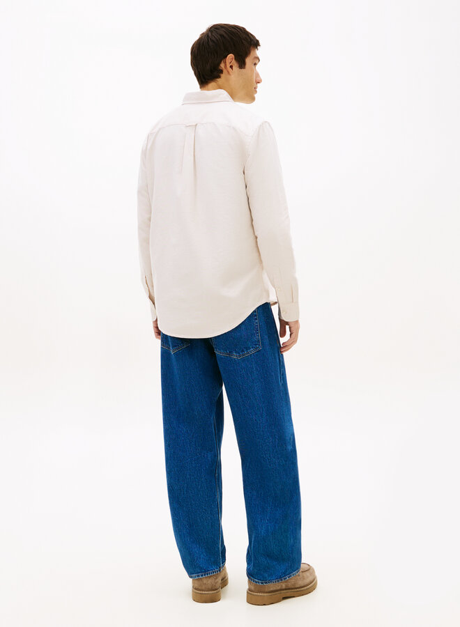 Tommy Hilfiger Overhemd Met Lange Mouw DM0DM21298 - AES White Clay