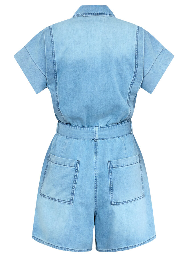 Sisters Point Jumpsuit FEBA-PL1 19672 - Light Blue Denim