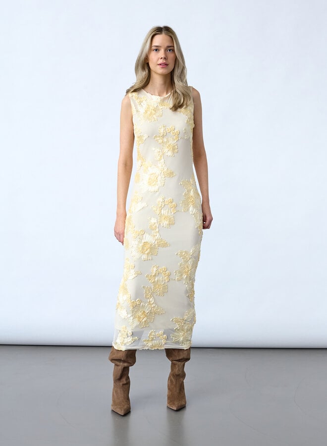 Jurk SIS-DR 19308 - Butter