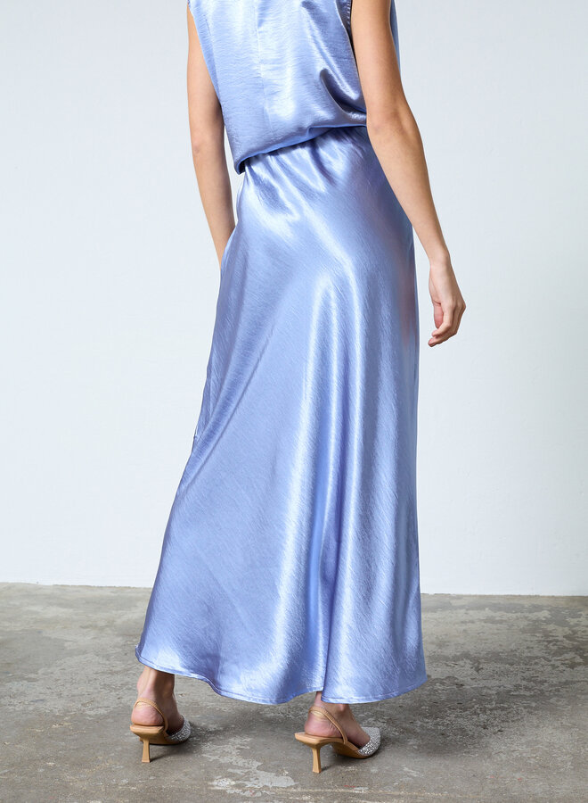 Sisters Point Satijnen Rok N.GEWO-SK4 19228 - Mid Blue