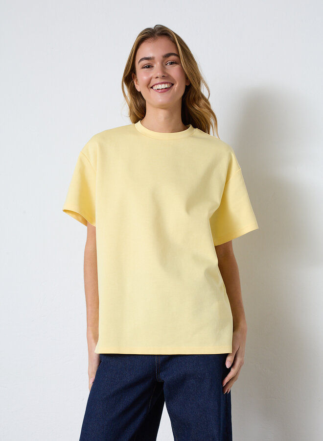 Sisters Point T-Shirt VEDA-SS 19786 - Straw