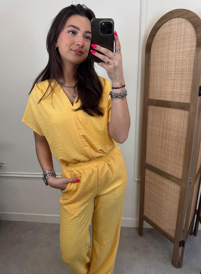 Azzurro Top A-9615 - Geel