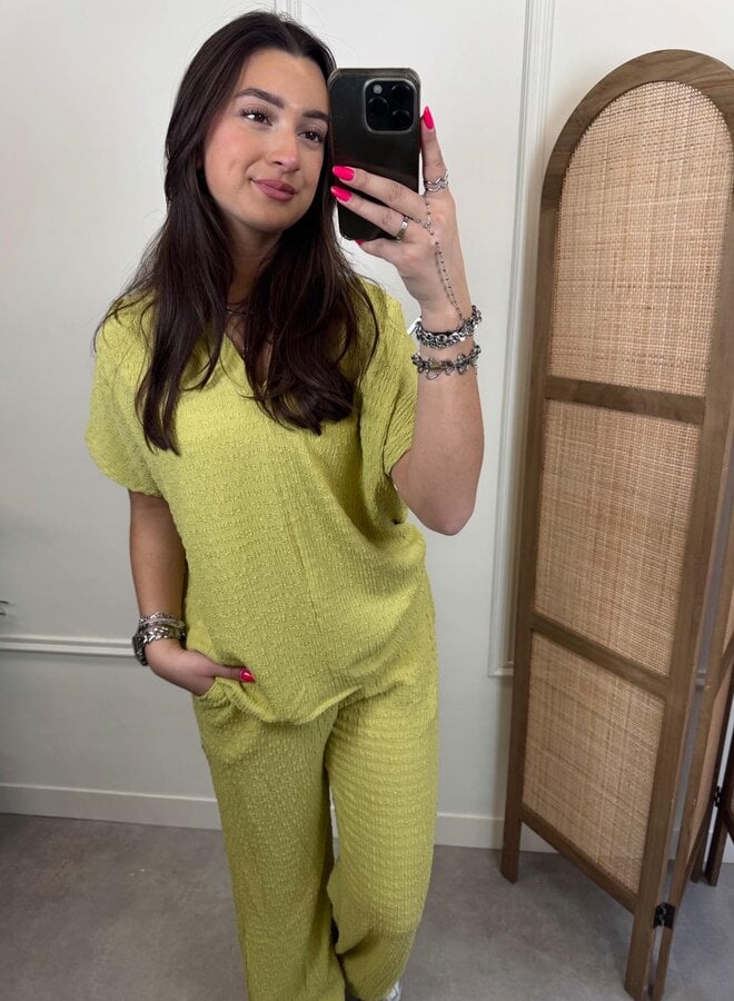 Azzurro Top A-9615 - Green