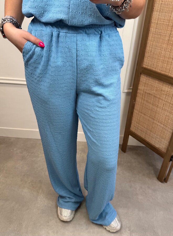 Azzurro Broek A-9615 - Blue