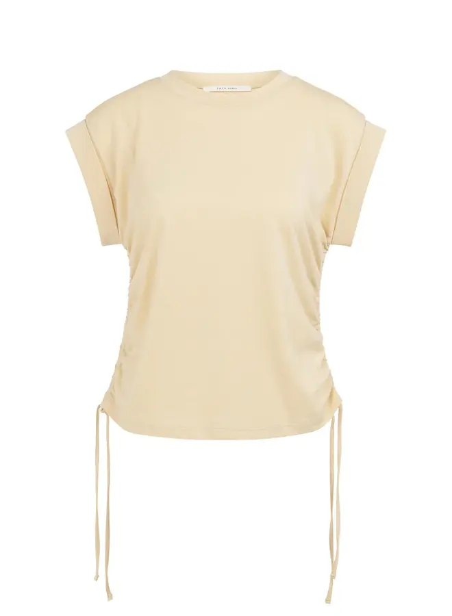 Yaya linnen Top 01-709362-604 - 99071 Warm Beige