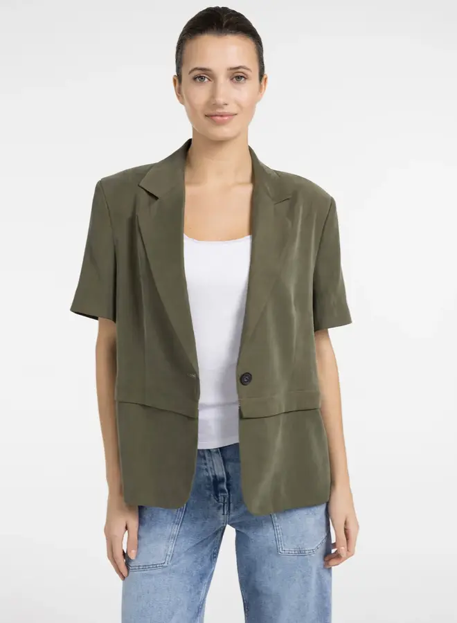 Yaya Blazer Afritsbare Zoom 01-501083-604 - 99065 Army Green