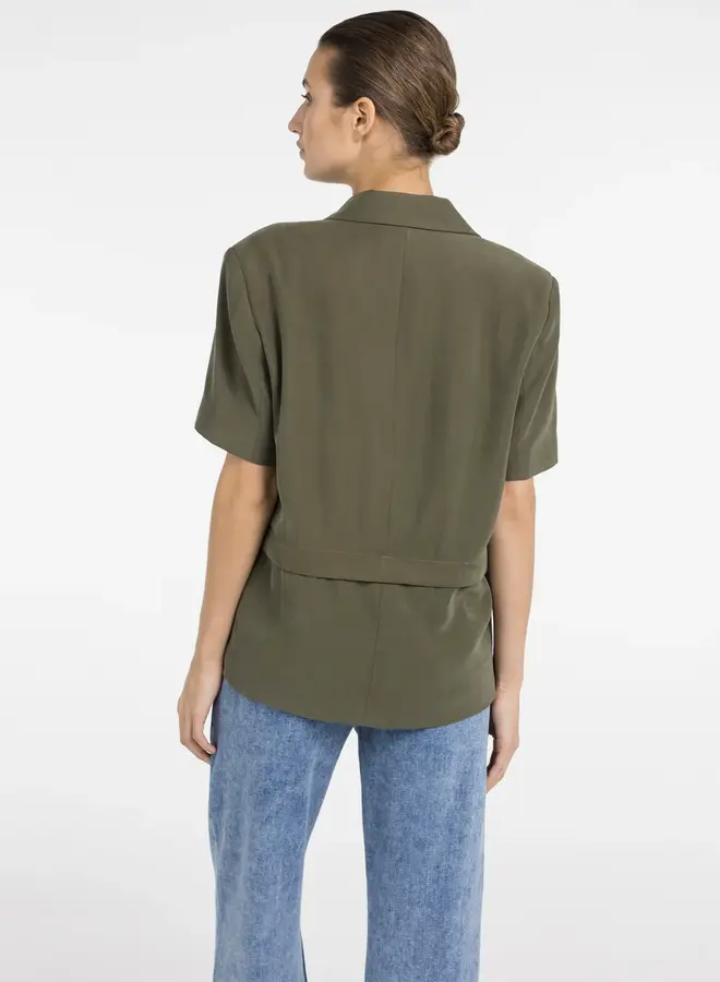 Yaya Blazer Afritsbare Zoom 01-501083-604 - 99065 Army Green