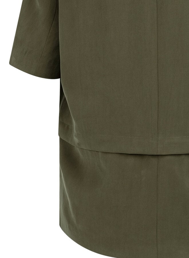 Yaya Blazer Afritsbare Zoom 01-501083-604 - 99065 Army Green