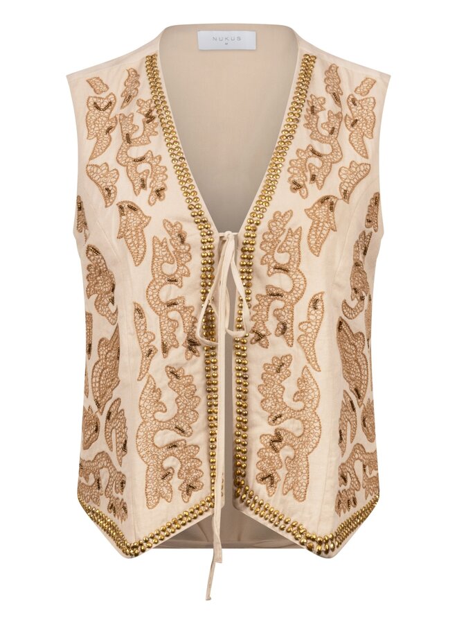 Nukus Gilet Momo NKS08027 - 9 Sand