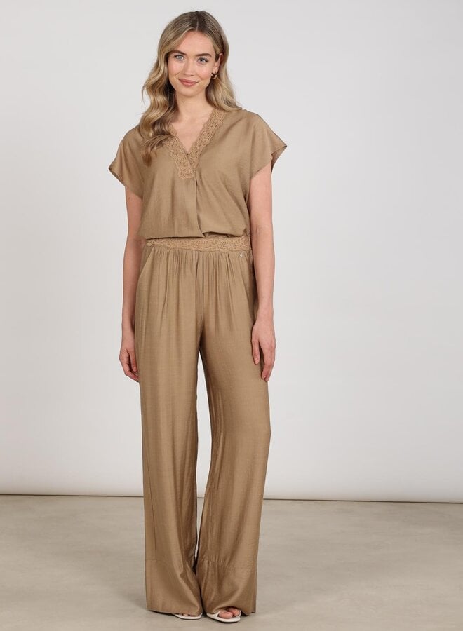 Wijde Broek Merel NKS09070 - 64 Camel