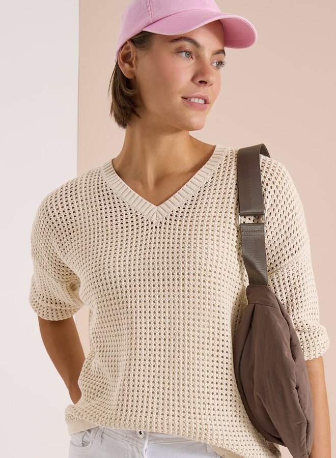 Cecil Trui B303864 - Pearl Beige