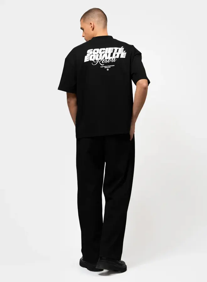 T-shirt Societé Resort EQ.26.4.6.25.200 - 200 Black