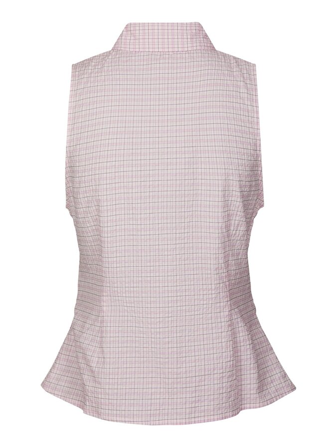 Neo Noir Top Celest Check  169021 - 754 Light Pink