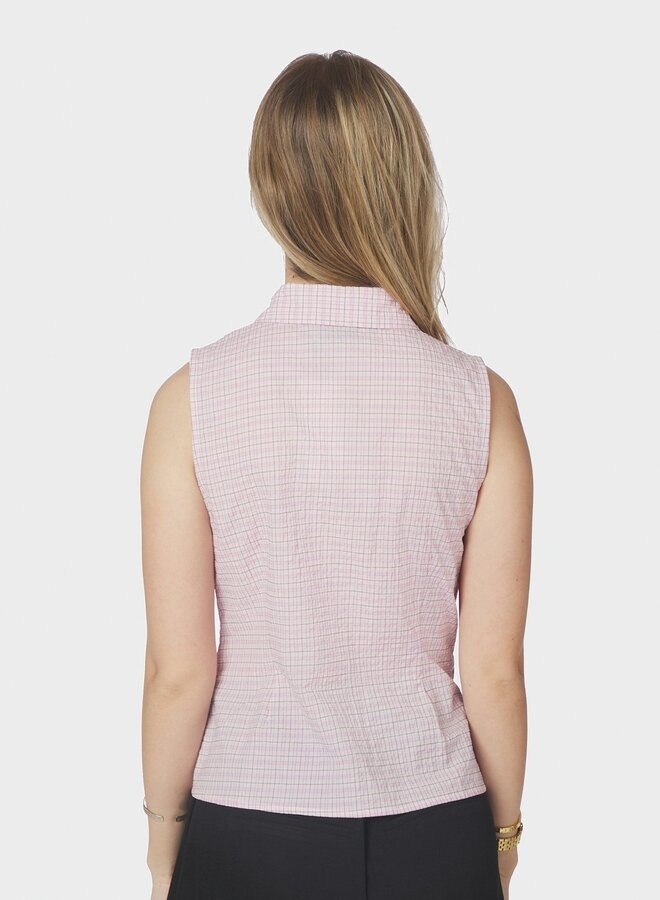 Neo Noir Top Celest Check  169021 - 754 Light Pink