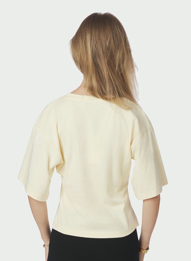 Neo Noir Top Asha Boxy 164418 - Butter Yellow