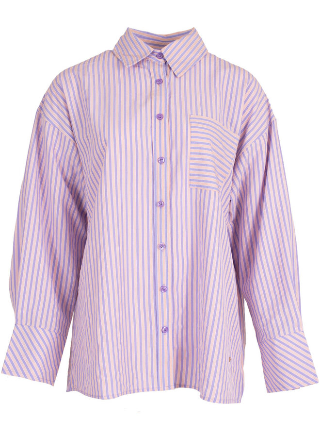 Blouse A-93259 - Purple