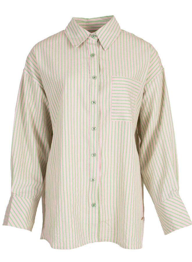 Blouse A-93259 - Green