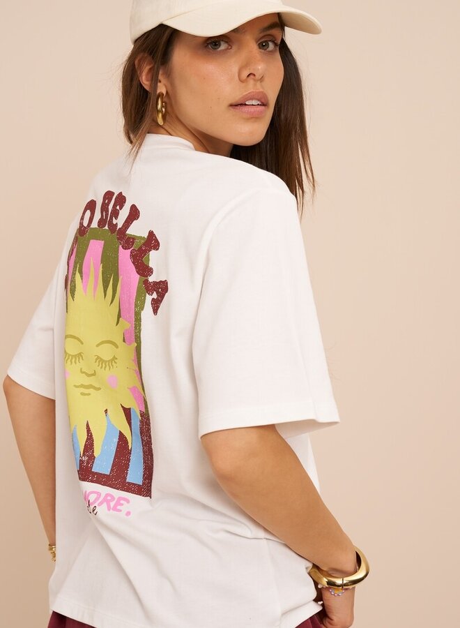 My Jewellery T-shirt Ciao Bella MJ16281-0900 - Wit