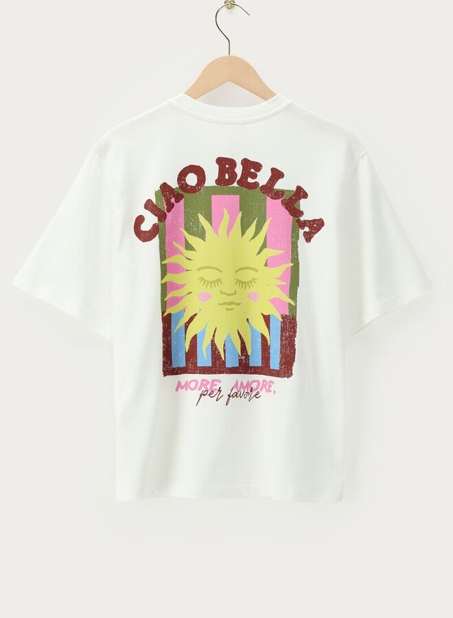 My Jewellery T-shirt Ciao Bella MJ16281-0900 - Wit