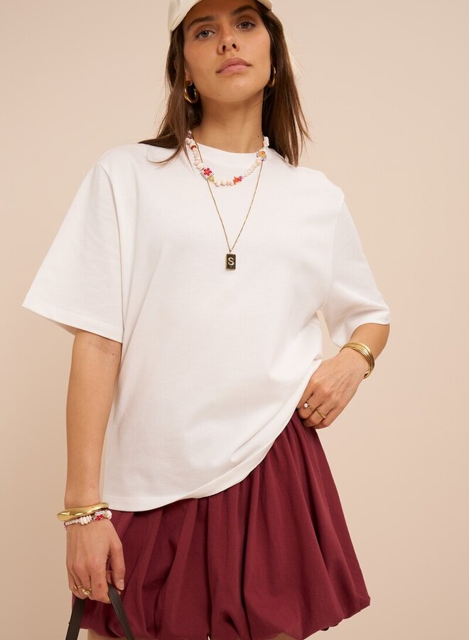 My Jewellery T-shirt Ciao Bella MJ16281-0900 - Wit