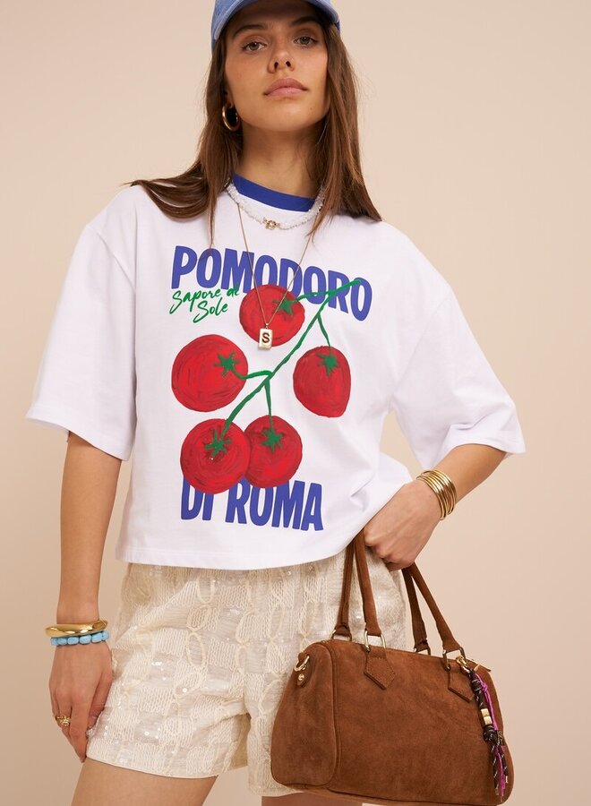My Jewellery T-shirt Pomodoro di roma MJ15870-0900 - 0900 Wit