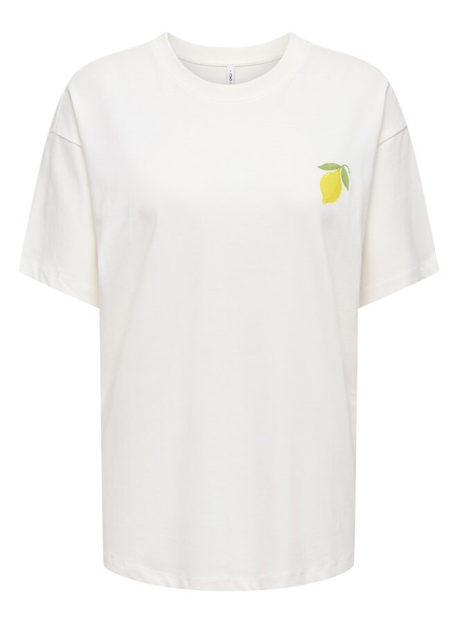 Only T-shirt ONLELLE 15373343 - Cloud Dancer