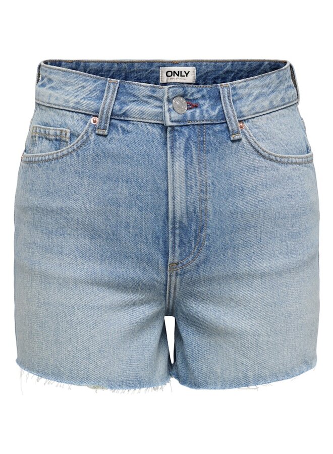 Only Denim Short ONLGABI 15370695 - Medium Blue Denim