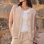 Cecil Gilet 254144 - 16504 Pearl Beige