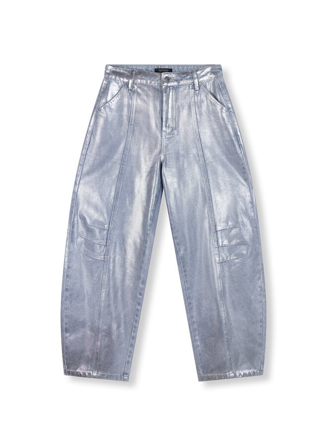 Refined Department Barrel Jeans Lyon R2605170184 - 204 Blue Denim
