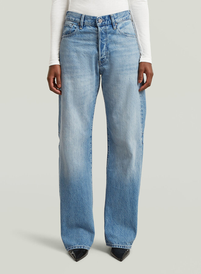 Wide Leg Jeans D25372-E266 - H545 Faded Rhine Blue