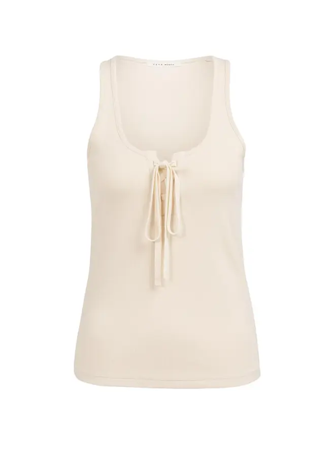 Yaya Top 01-729057-605 - 99067 Cloud Creme White