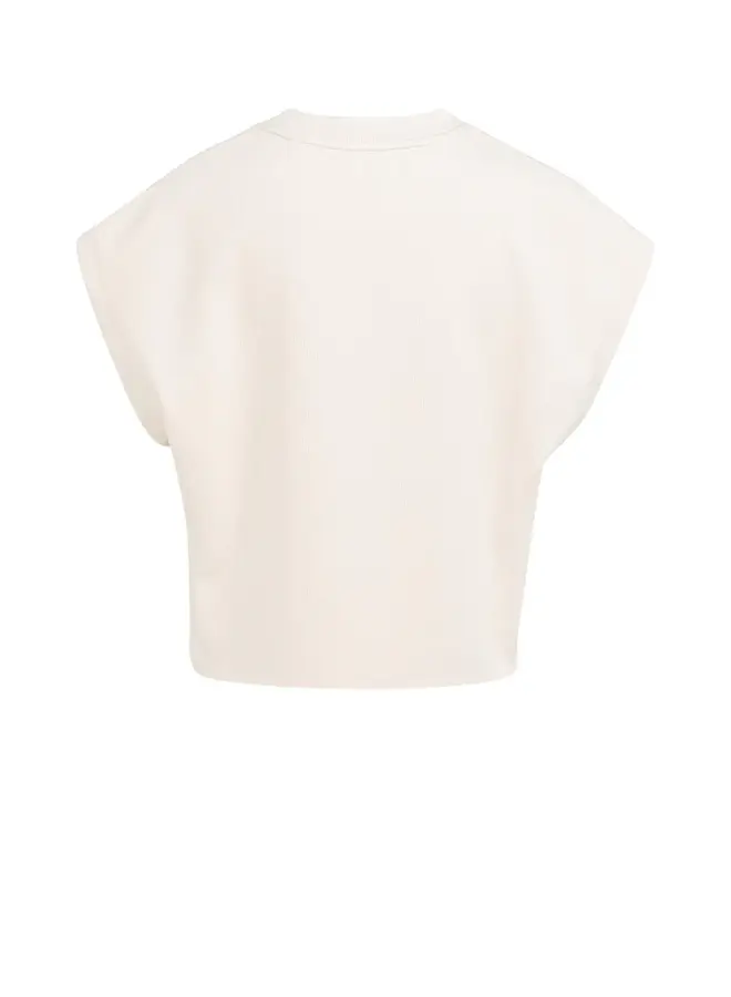 Yaya T-Shirt 01-109121-605 - 99067 Cloud Creme White