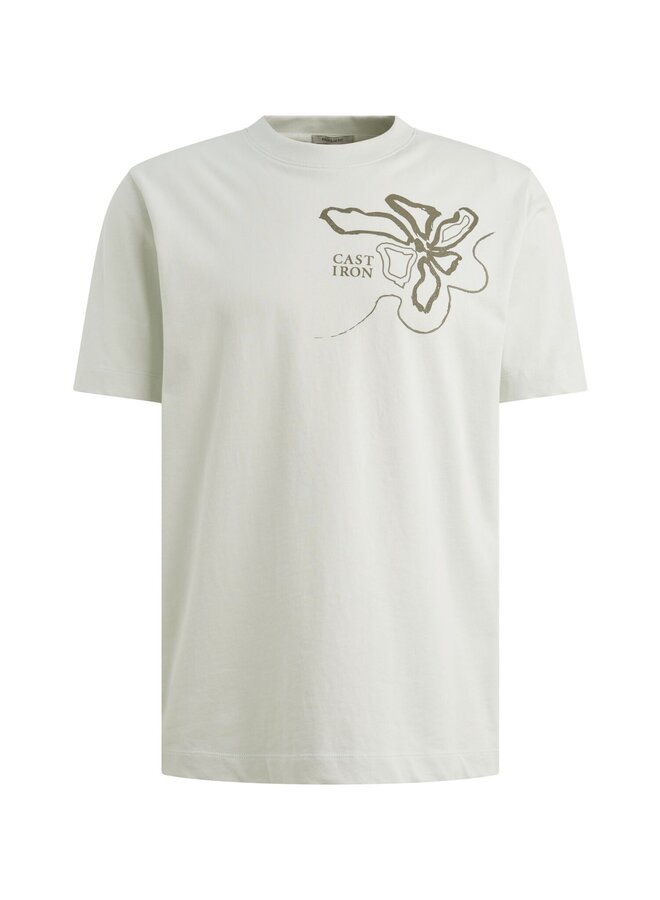 Cast Iron T-Shirt CTSS2605586 - 5011 Blue Flower
