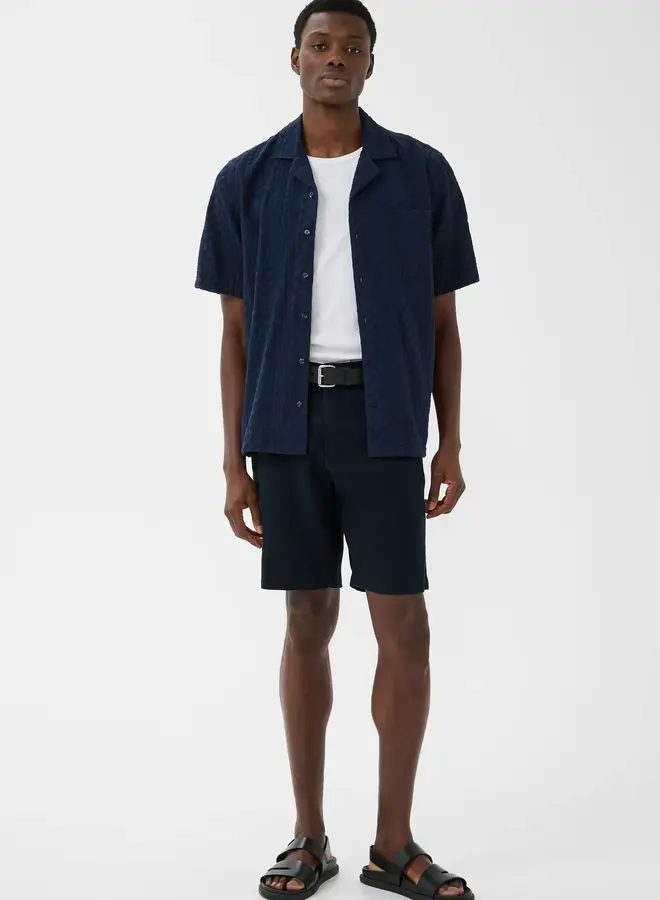 Matinique Linnen Korte Broek MAharlow 30209072 - 194011 Dark Navy