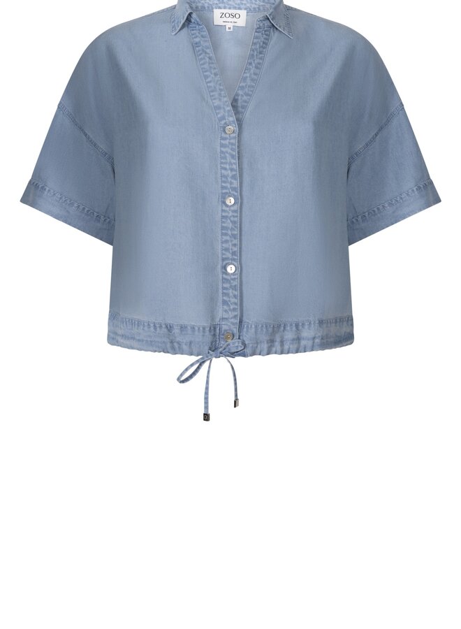Zoso Top 263Luna - 0089 Light Denim