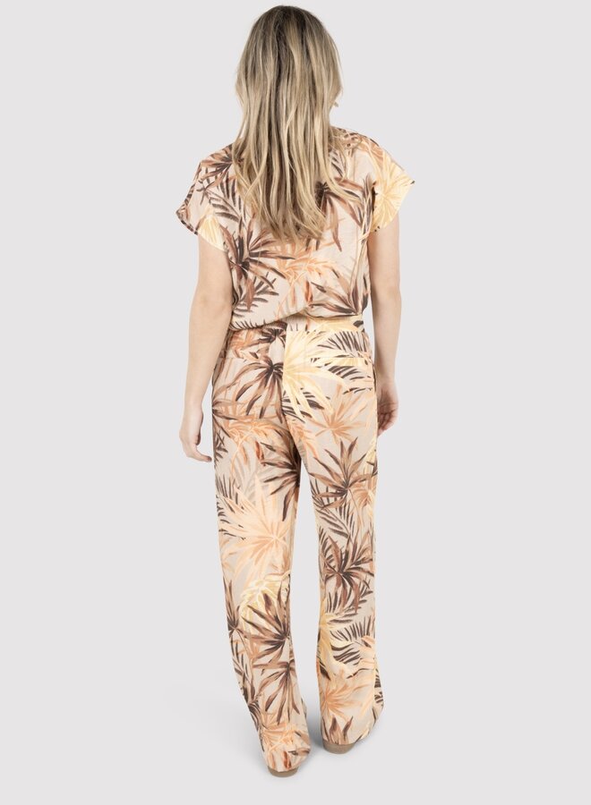 Zoso Linnen Broek 263Kiki - 0007-1020 Sand-Apricot